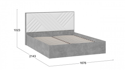 Кровать без ПМ «Хилтон» Тип 1 (без подъемного механизма)