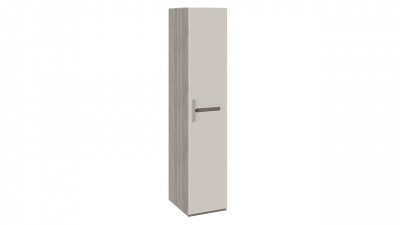 Шкаф для белья с 1-ой дверью «Фьюжн» Дуб Сонома трюфель