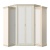 шкаф угловой (корпус, малые боковые двери в комплекте) «Венето»