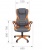 Офисное кресло CHAIRMAN GAME 22 экопремиум серый/оранжевый
