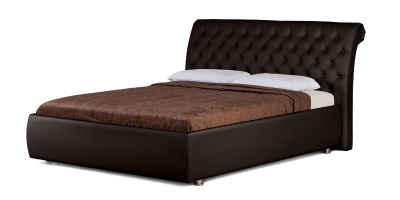 Кровать «Эрмитаж» (Виктория) на 1600 коричневая