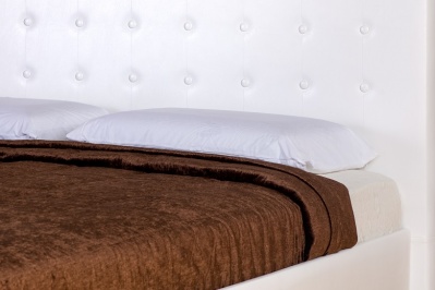 Кровать «Космопорт» («Алеро») на 1600 белая