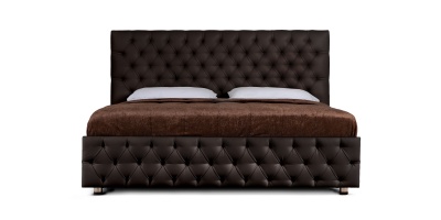 Кровать «Купол тысячелетия» (Астра) с ПМ на 1600 коричневая