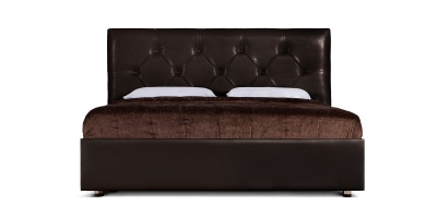 Кровать «Монблан» (Марсель) с ПМ на 1600 коричневая