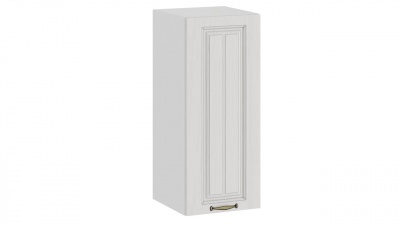 Шкаф навесной c одной дверью 300 «Лина» (Белый/Белый)