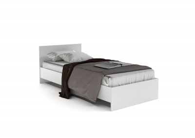 Кровать "Альфа" СВ-906 белая